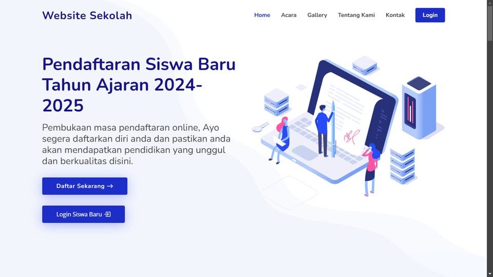 Website sekolah Dinamis